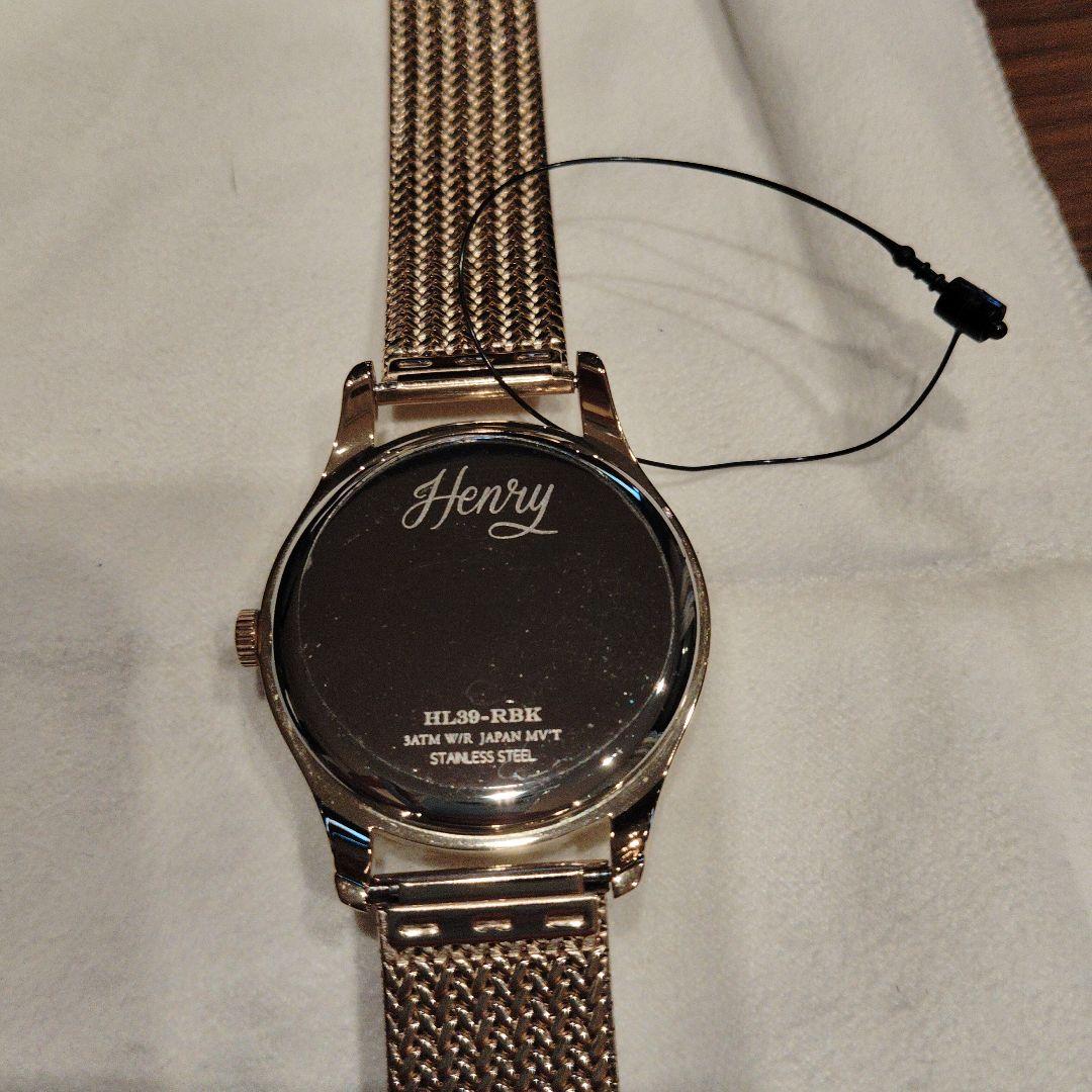 HENRY LONDON ヘンリーロンドン ゴールド ムーンフェイス 新品金 緑