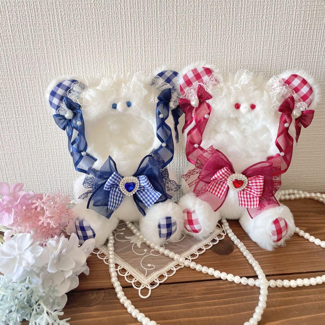 ぬい服 着ぐるみ おすわり 10cm くま 17