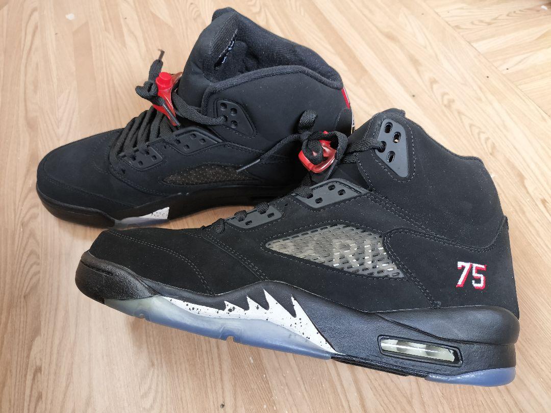 靴 Nike air jordan5 PSG