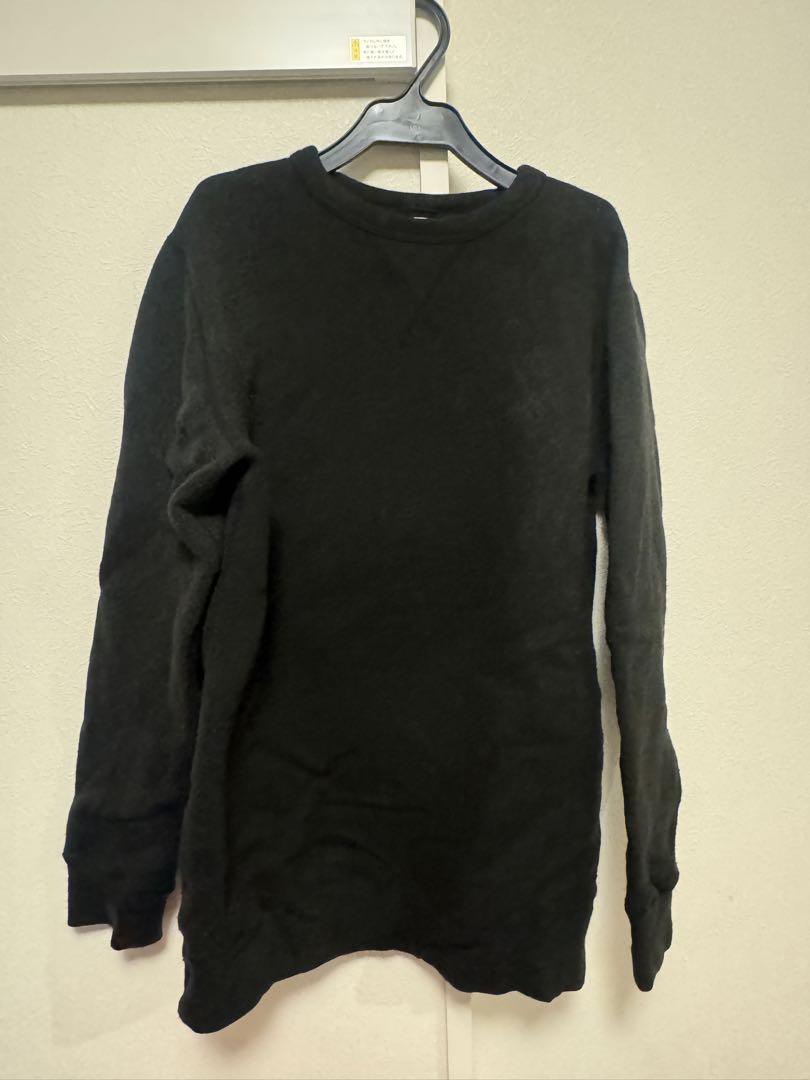 Yetina／イエティナ Sweat Shirt BLACK サイズM