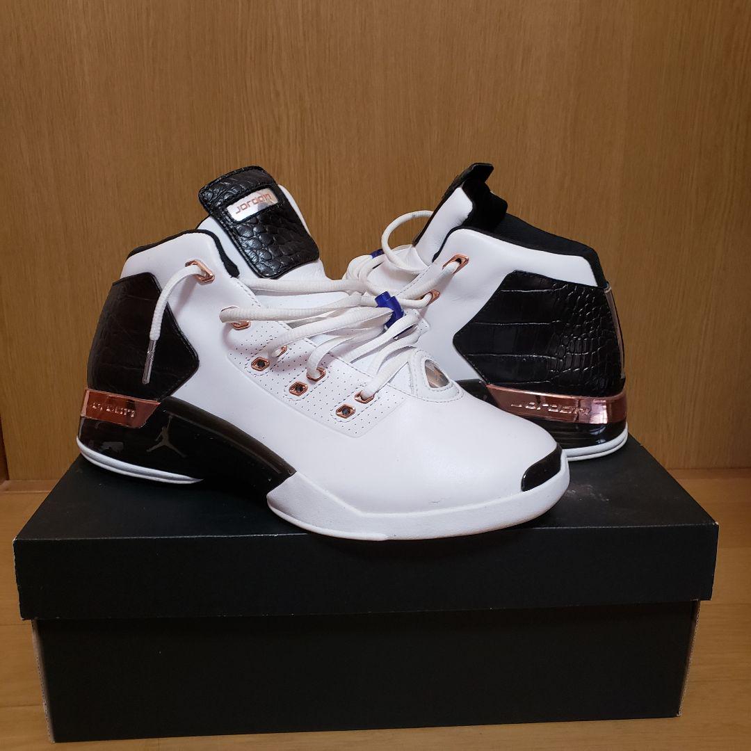 nike air jordan 17 + copper us8 26cm