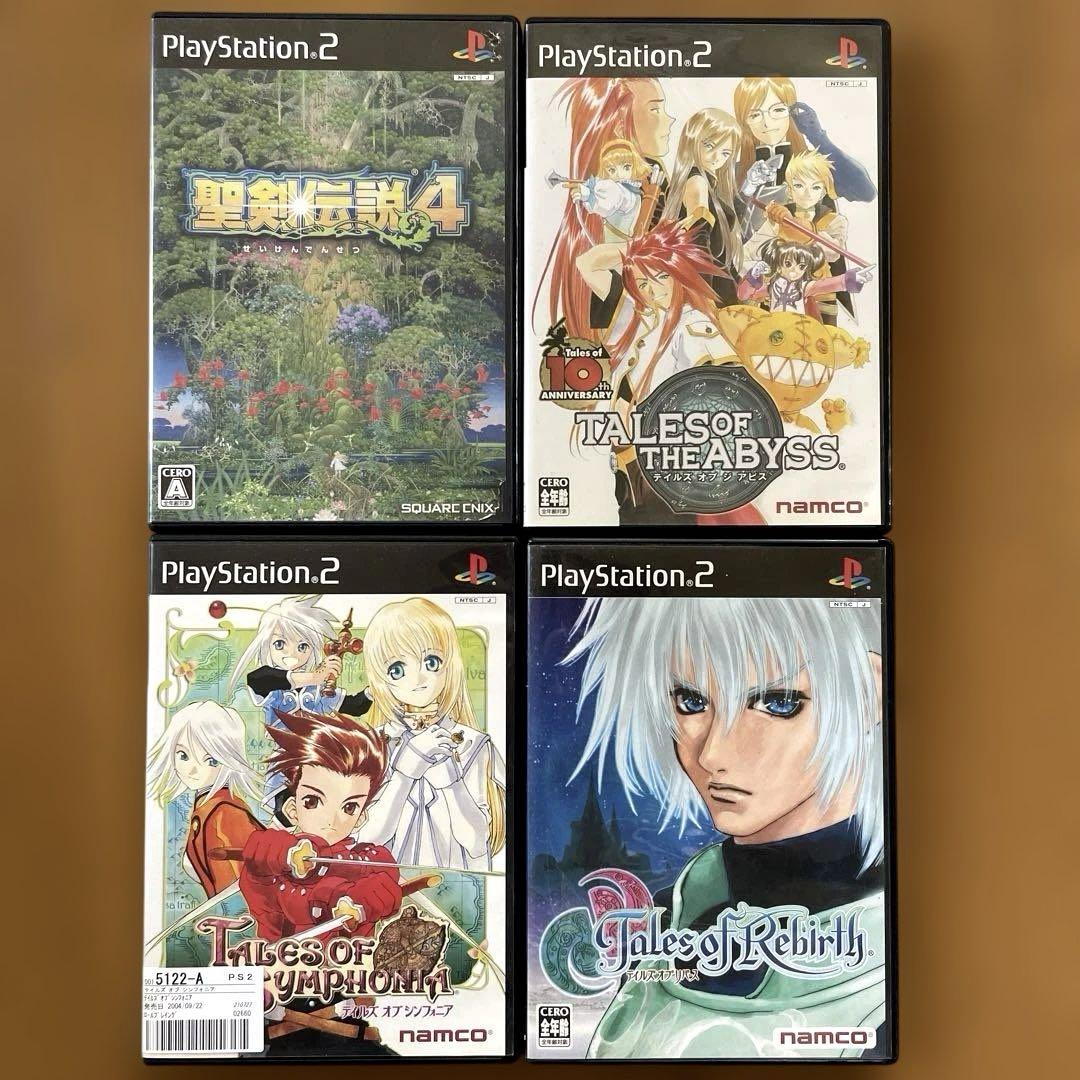 ゲーム】テイルズシリーズ 7本まとめ売り （ゲーム】テイルズ