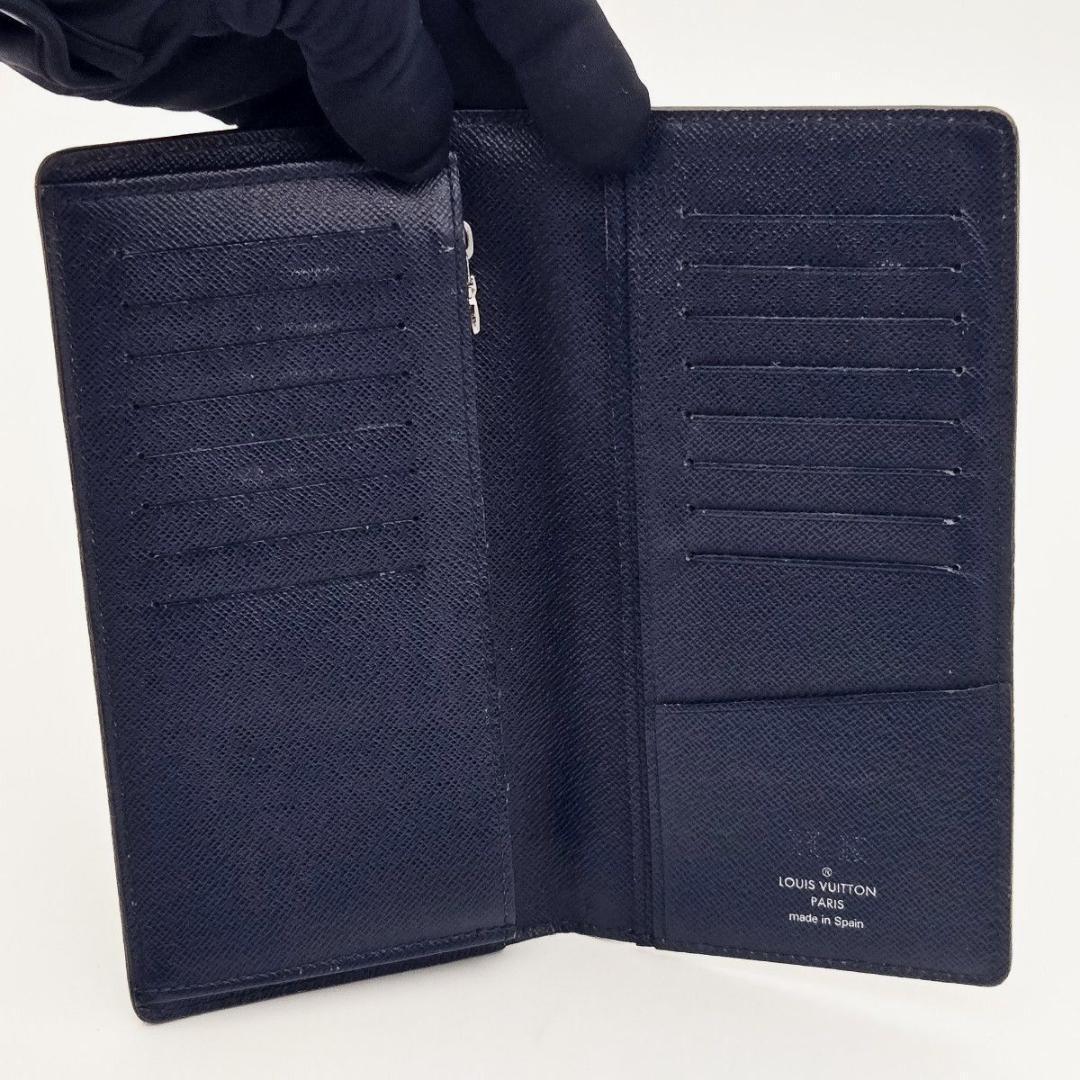 ルイヴィトン 長財布 エピ ブラザ ポルトフォイユ NM ネイビー