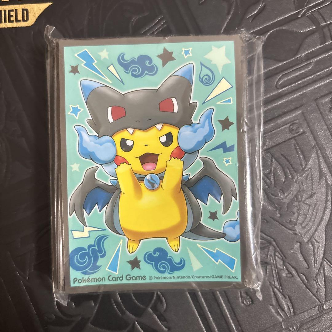 ポケモンカード ポンチョを着たピカチュウ デッキシールド デッキケース
