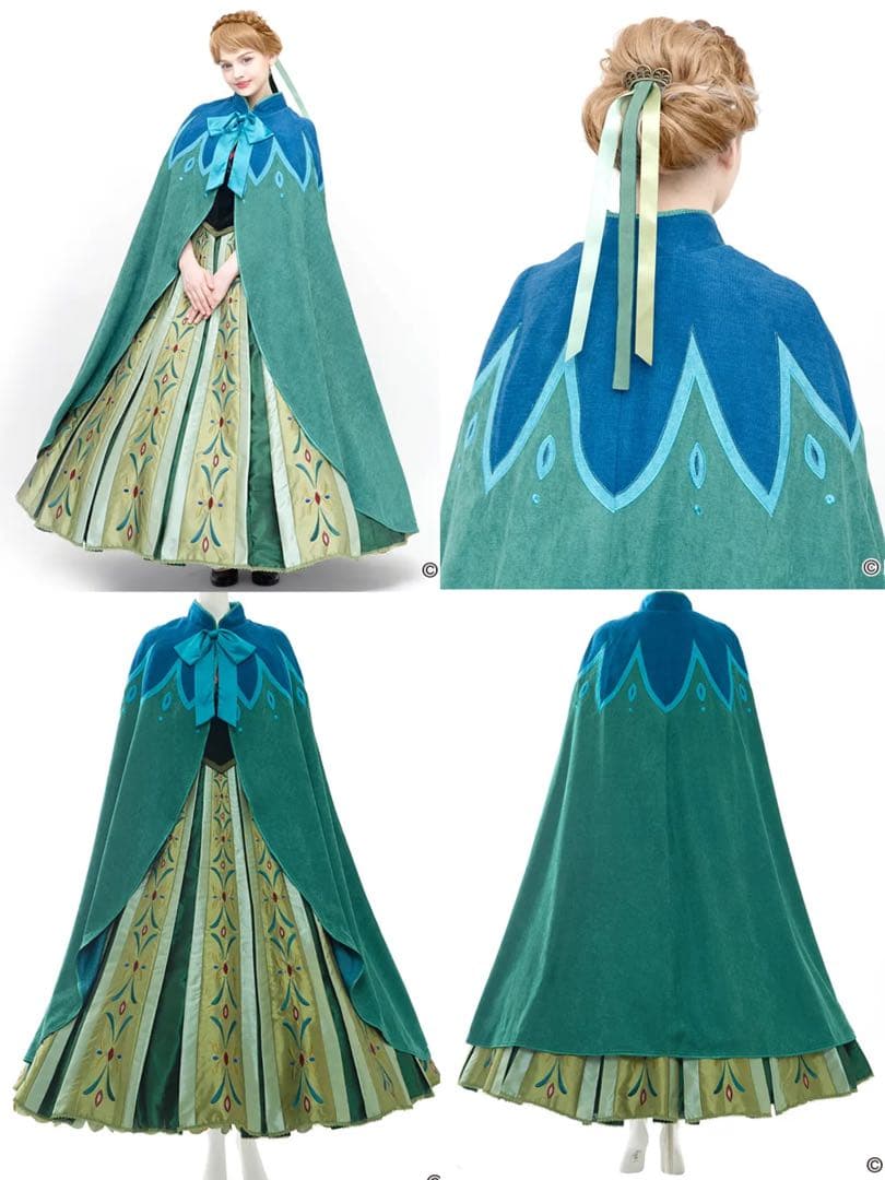 アナ雪 マント 戴冠式 アナ dハロ 衣装 シークレットハニー エルサ 仮装Secret Honey WWW_IBETON_RU