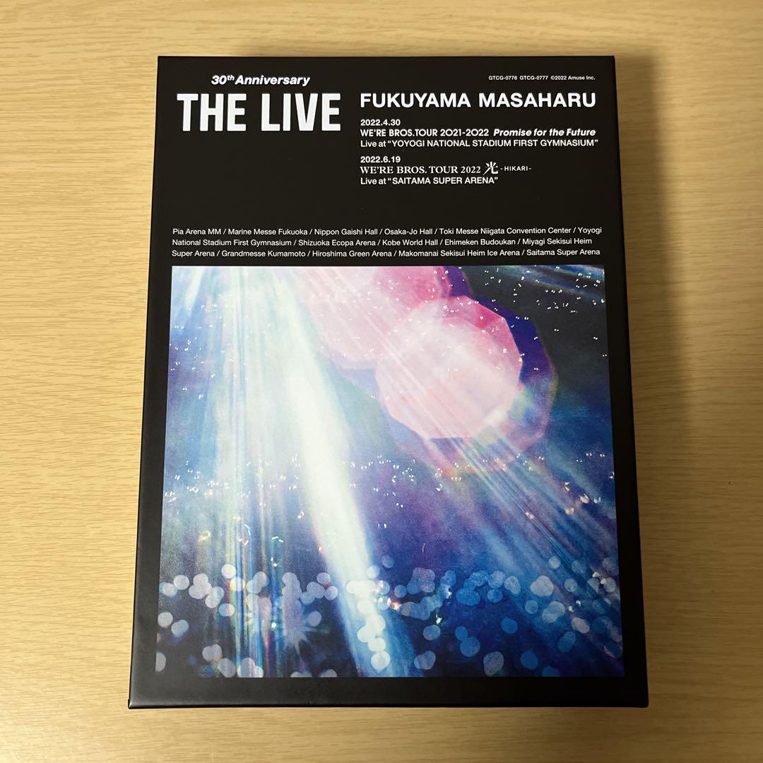 福山雅治　30th Anniversary 「THE LIVE」  初回限定 オンラインCD・DVD・ブルーレイ - 福山雅治 30th THE LIVE 初回