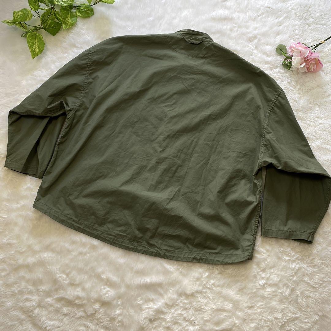 MUJILABO 撥水高密度織りスタンドカラージャケット　男女兼用　L-XL