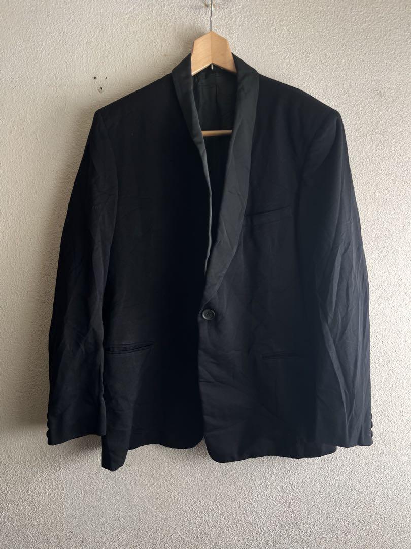 30s EURO VINTAGE テーラードジャケット ブラック イギリス 30s EURO VINTAGE テーラードジャケット ブラック イギリス