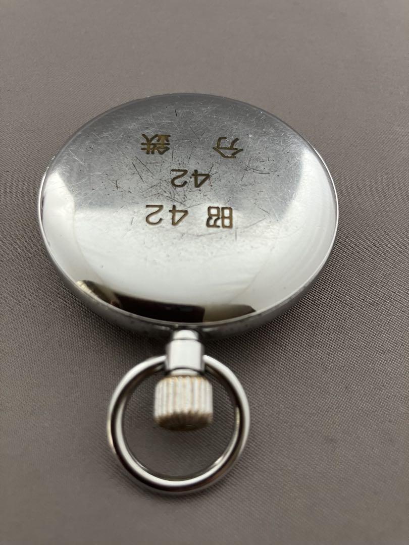 国鉄時代の懐中時計　昭和4２年　19セイコー　稼働品