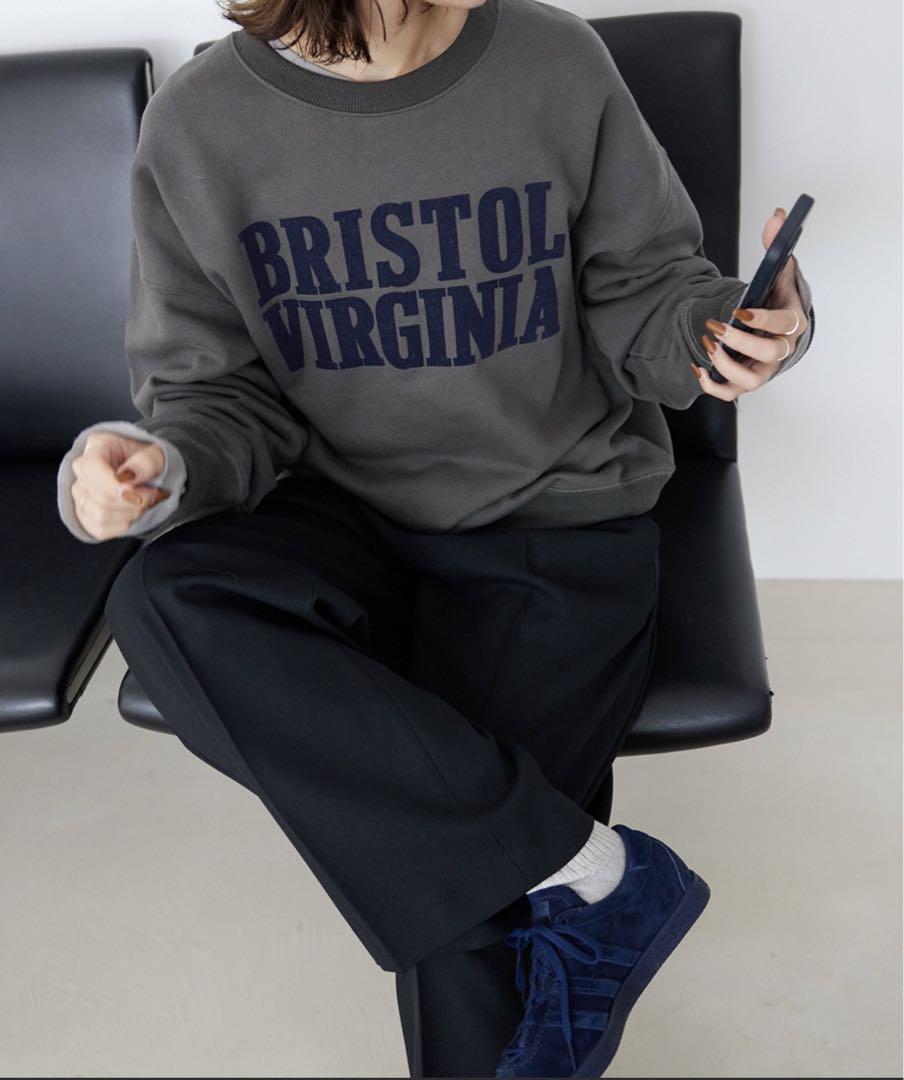 専用⚠️新品スローブイエナBRISTOL VIRGINIAスウェットグレー