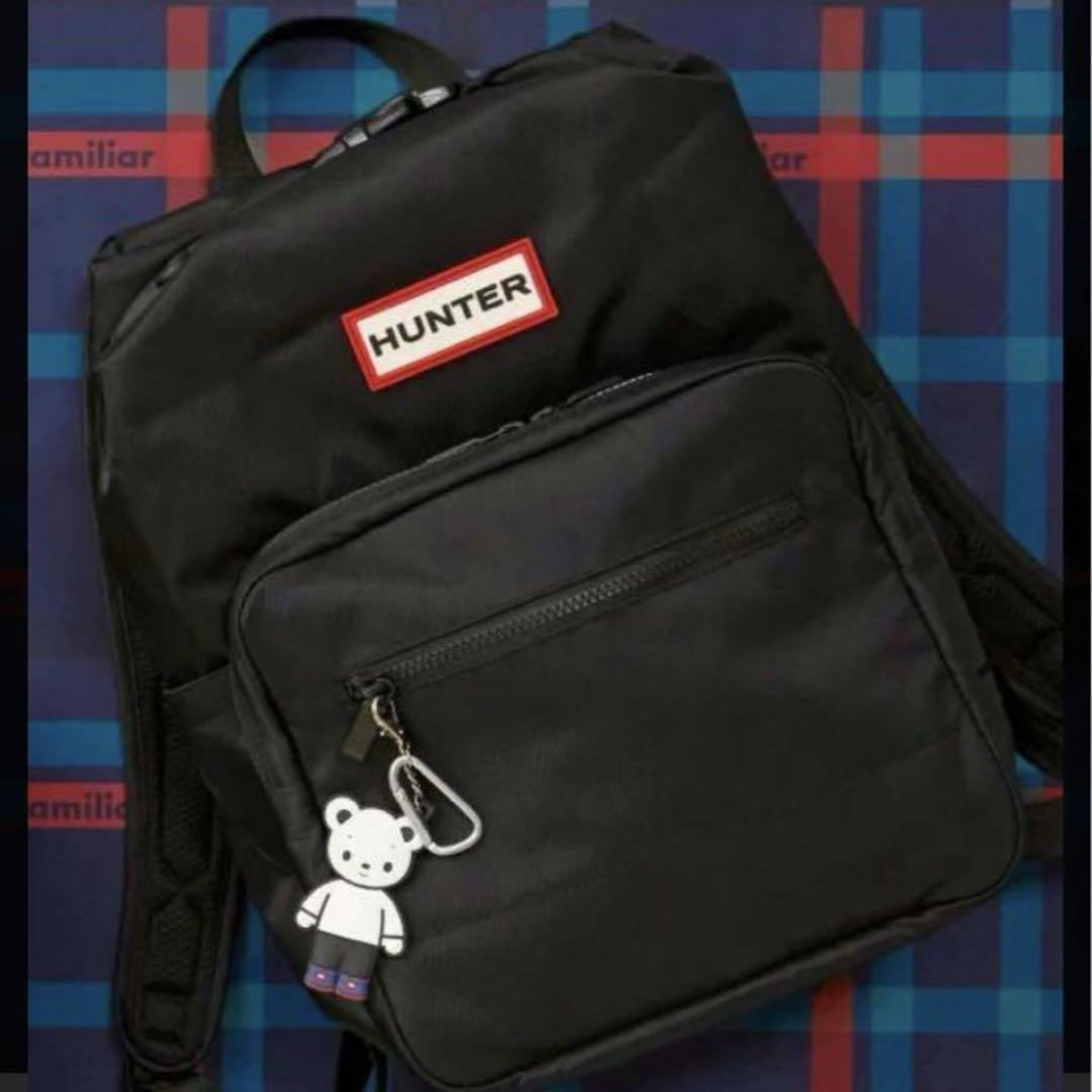 【超人気商品　即完売品】☆ファミリア　HUNTER コラボ　リュックサック☆くま