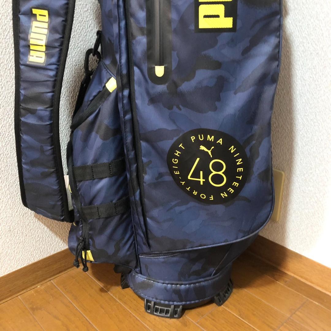 【美品 希少】PUMA プーマ キャディバッグ グラフィックカート 迷彩