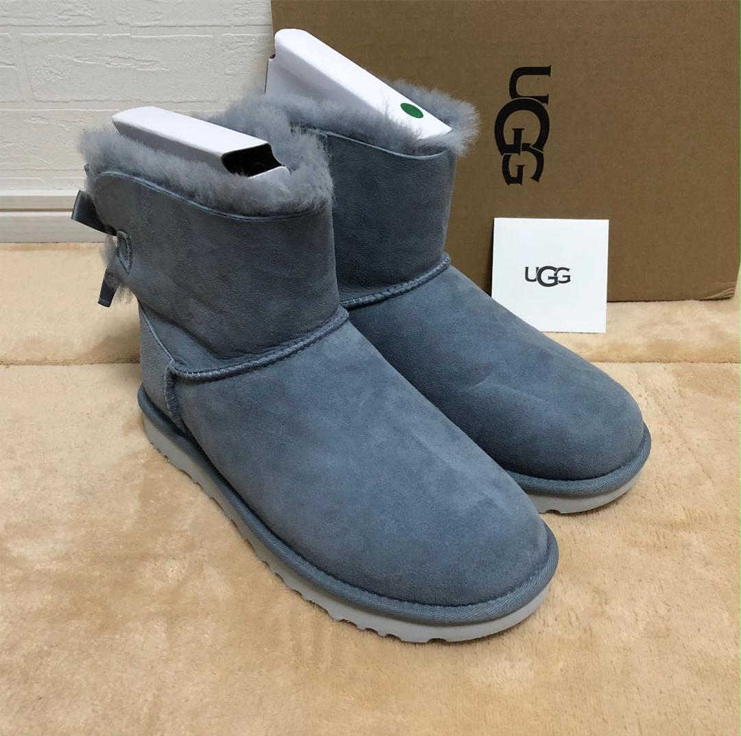 国内在庫 新品UGG MINI BAILEY BOW Ⅱ 24cm sleepyhollowevents.com