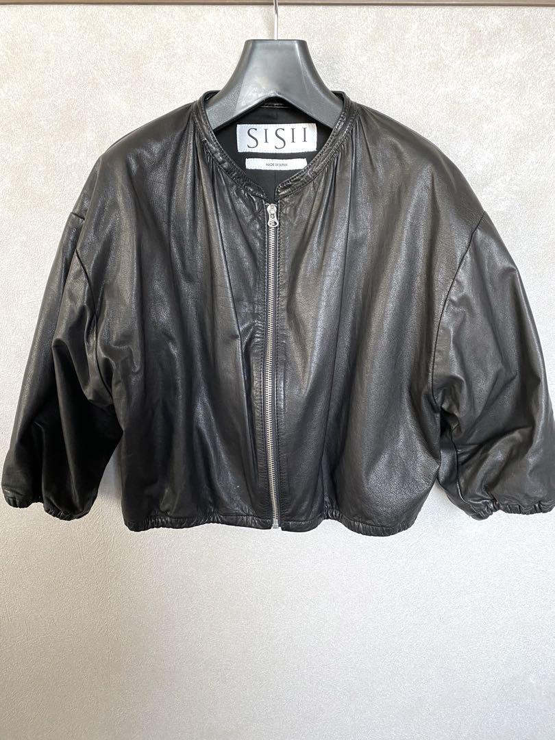 超美品 SISII クロップド　ギャザージャケット