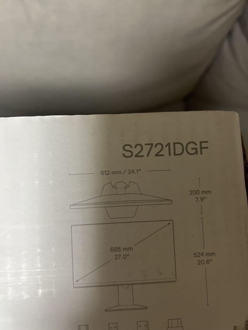 にこDell S2721DGF 27インチ モニター