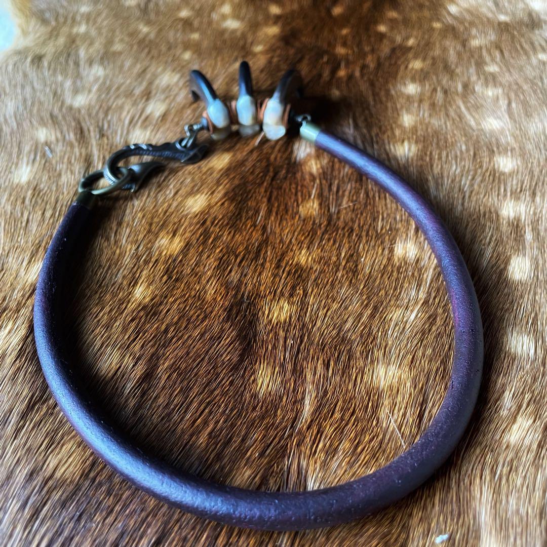 【a-59】Three fingers bear claw /necklace