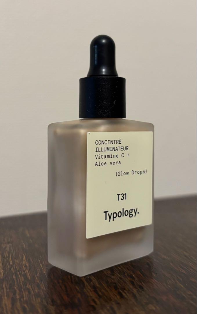 新品　Typology Paris T31 grow drops Glow Drops 5% Vitamin C + Aloe Vera