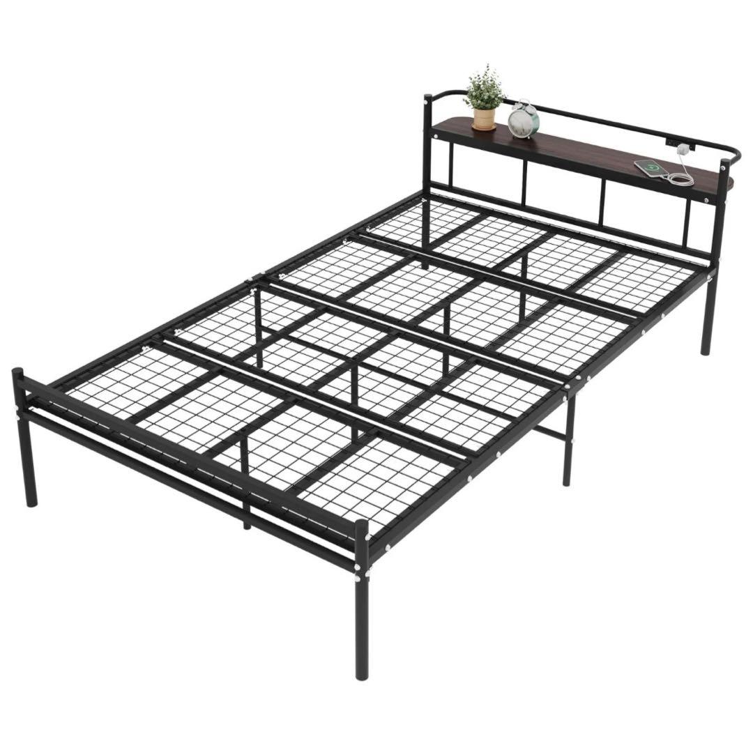 中古品  耐荷重200KG  コンセント付き セミダブル  WLIVE 引取限定
