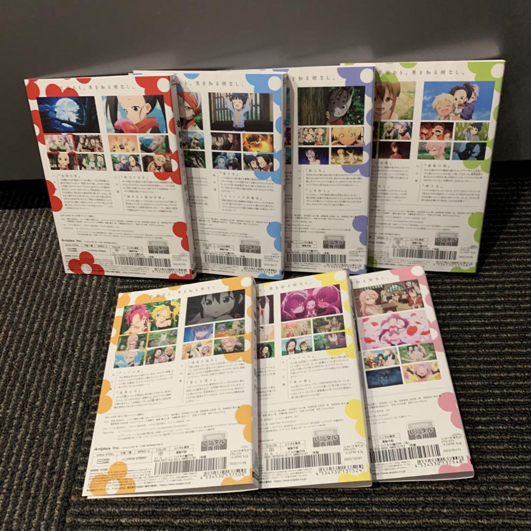 くノ一ツバキの胸の内 DVD ストア 全7巻 全巻セット アニメ 山本崇一朗