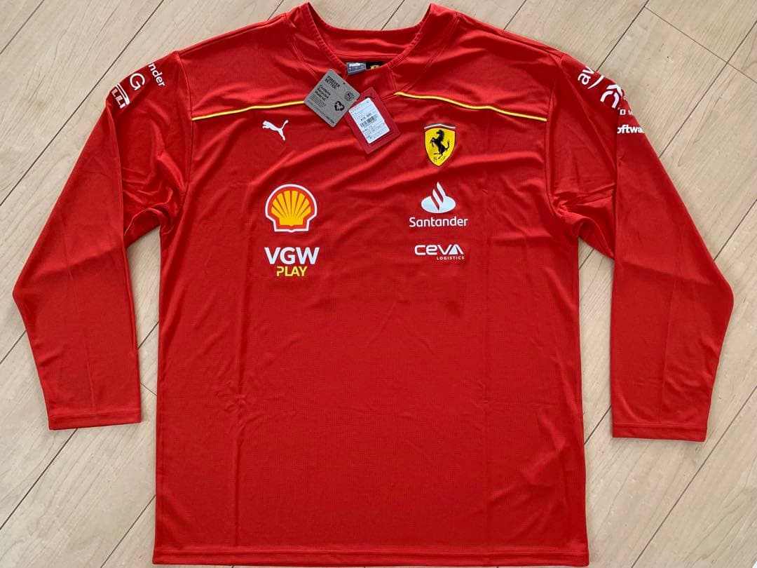 フェラーリ F12024 カナダGP限定 ルクレール ロングスリーブTシャツ