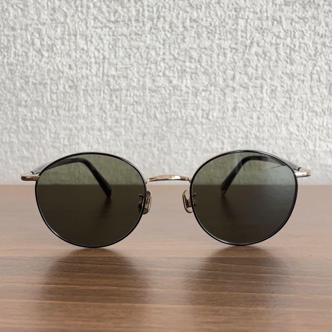 BLANC.. B0016 BLACK/GRN 50◻︎21-145 サングラス小物