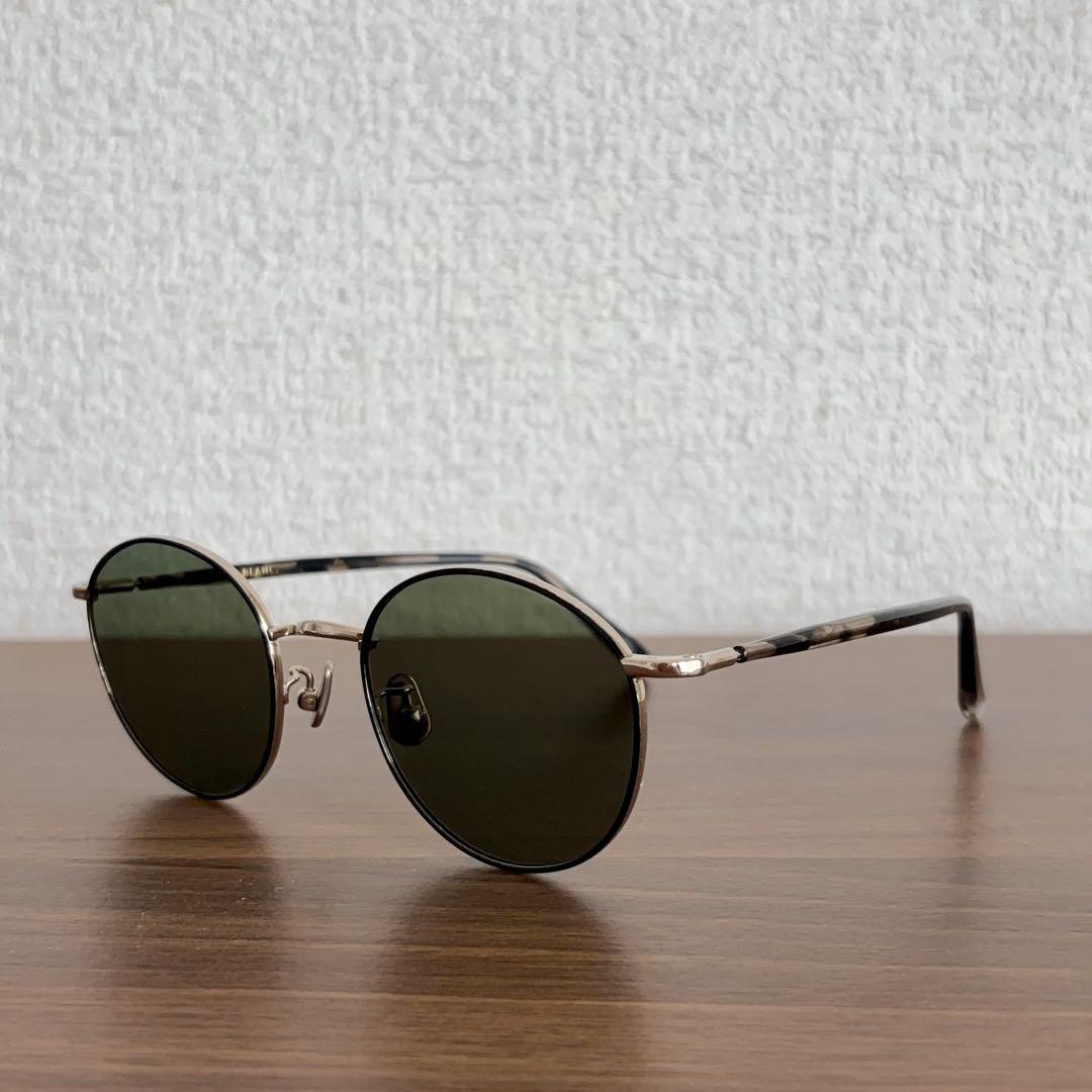 BLANC.. B0016 BLACK/GRN 50◻︎21-145 サングラス