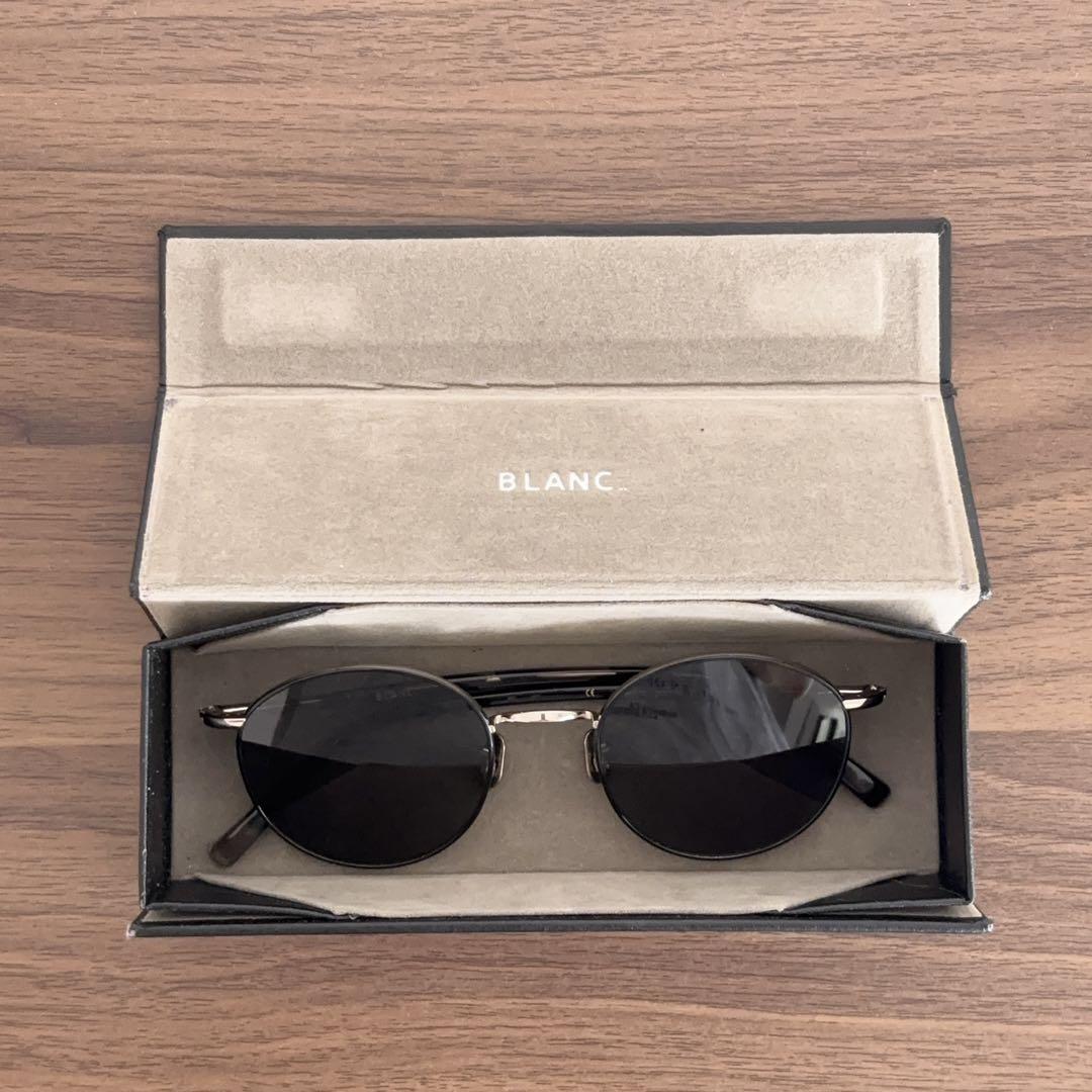 BLANC.. B0016 BLACK/GRN 50◻︎21-145 サングラス