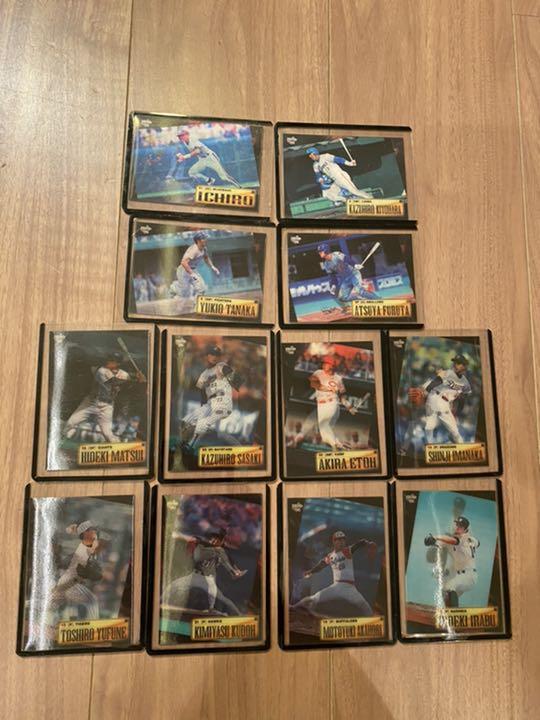 BBM96 スター選手3Dマジックカードセット12枚