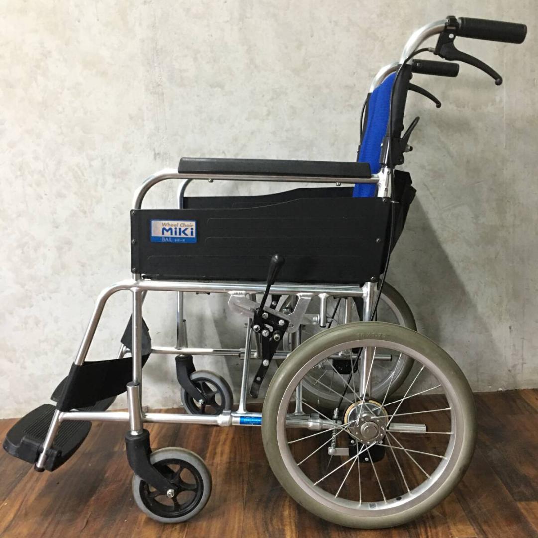 MiKi ミキ BAL-2 BALシリーズ バルシリーズ 介助式 車椅子 折り畳