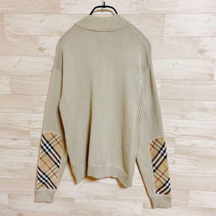 好評得価 ♕♛✨BURBERRY 長袖 ニット✨♛♕ zGKFH-m75276381564 バーバリー ノバチェック 人気ショップ