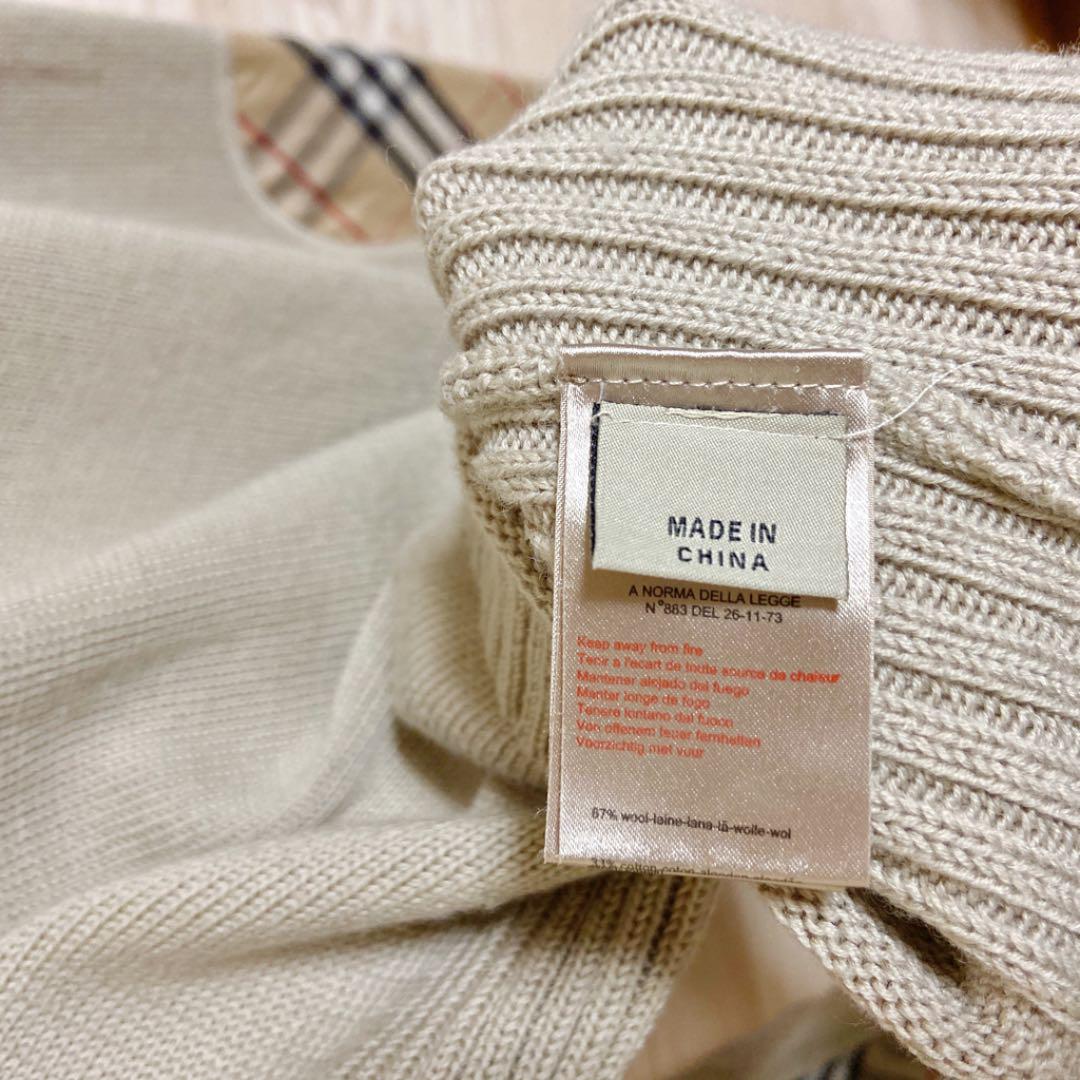 好評得価 ♕♛✨BURBERRY 長袖 ニット✨♛♕ zGKFH-m75276381564 バーバリー ノバチェック 人気ショップ