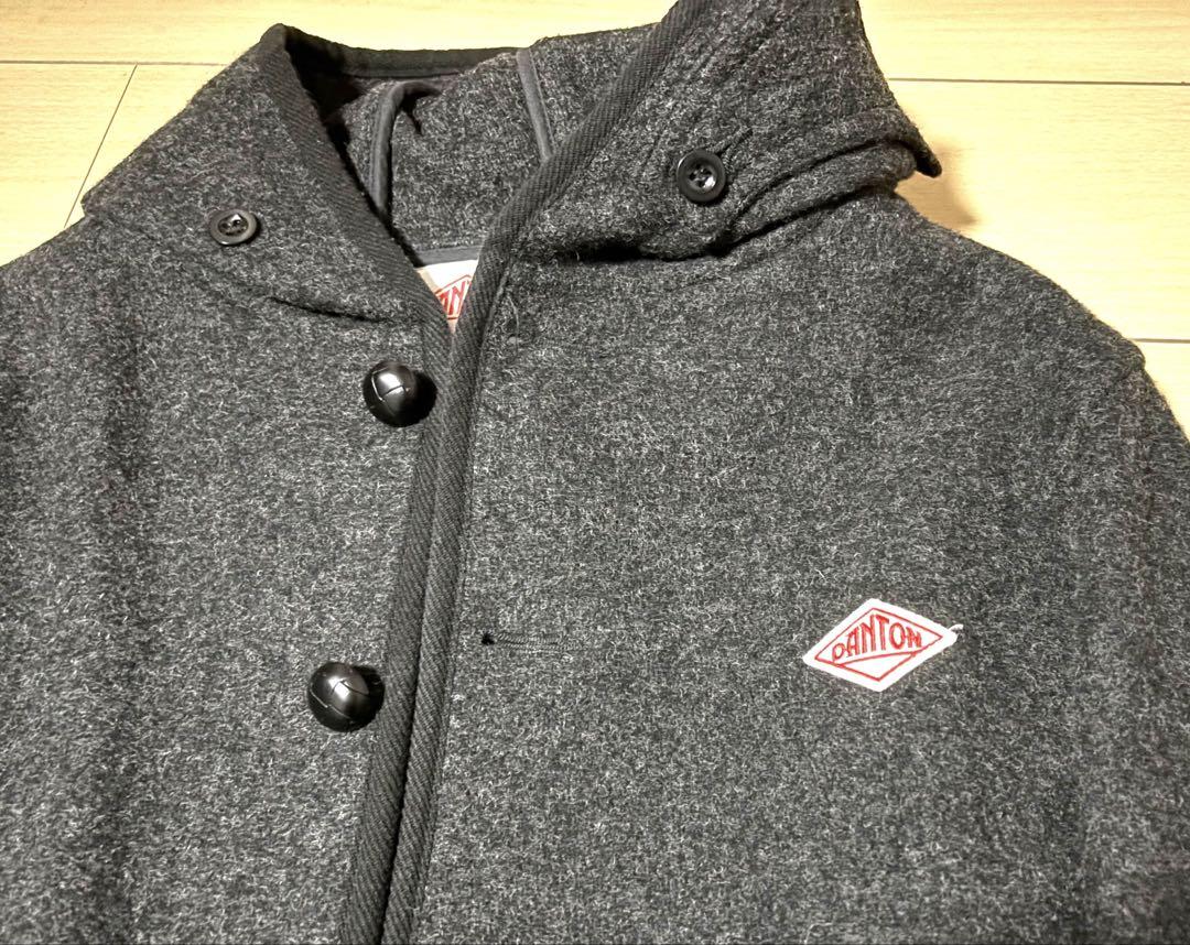 DANTON ダントンWOOL MOSSERウールモッサアウターフードジャケット