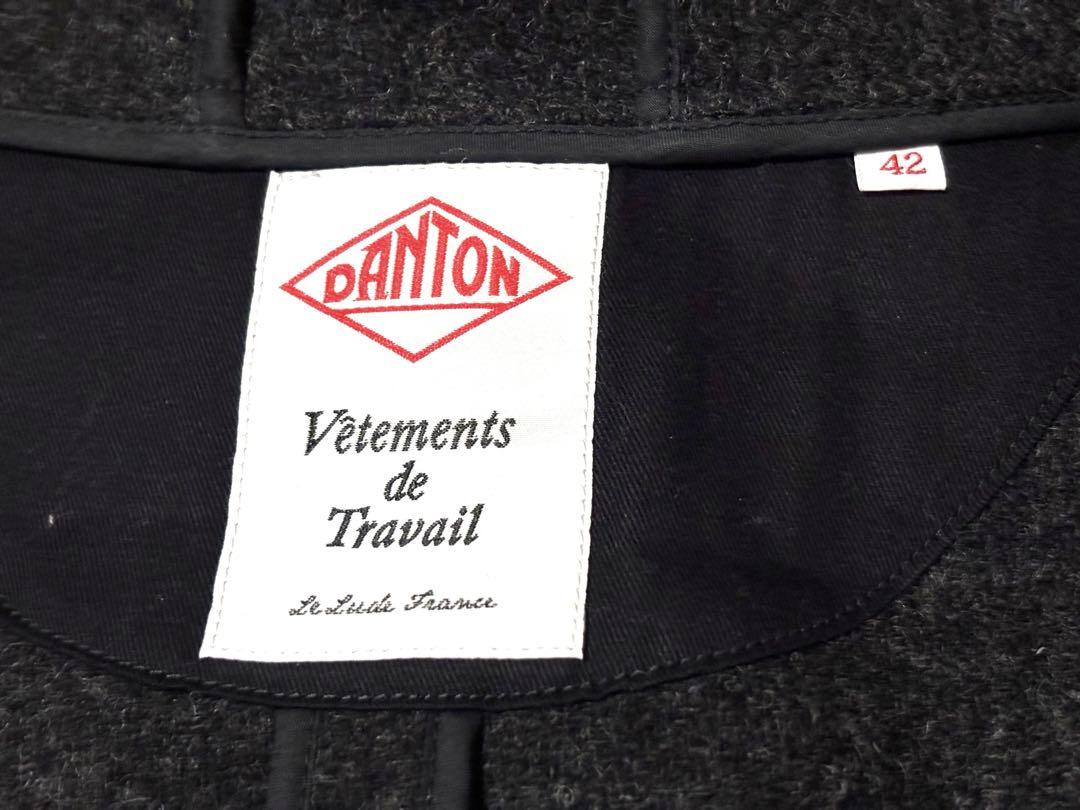 DANTON ダントンWOOL MOSSERウールモッサアウターフードジャケット