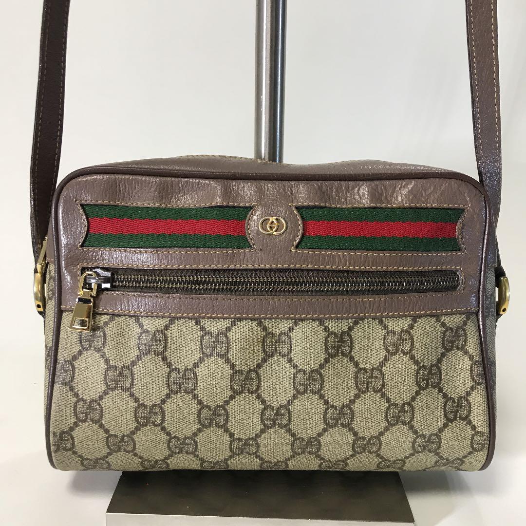 GUCCI オールドグッチ ショルダーバッグ シェリーライン