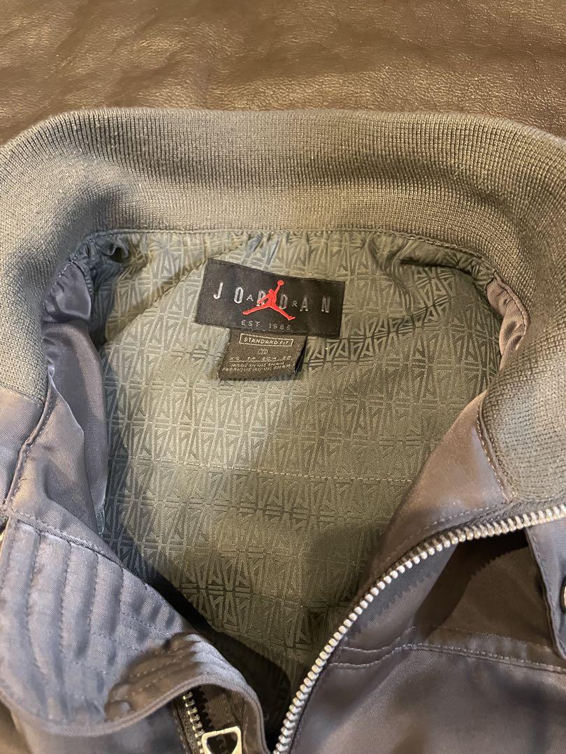 アママニエール　Jordan グレー MA-1ジャケット