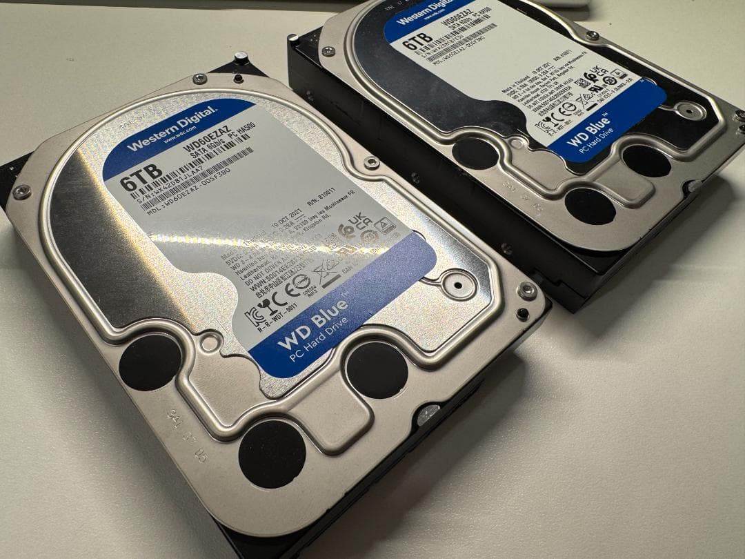 WESTERN DIGITAL 3.5インチHDD 6TB（2本） WESTERN DIGITAL WD60EZAZ-RT [6TB SATA600 5400] 価格比較 - 価格.com