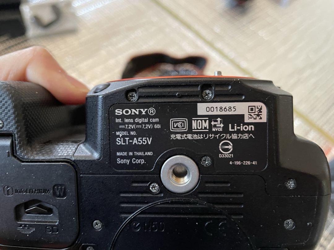 Sony α55 SLT-A55Vミラーレス一眼カメラセット