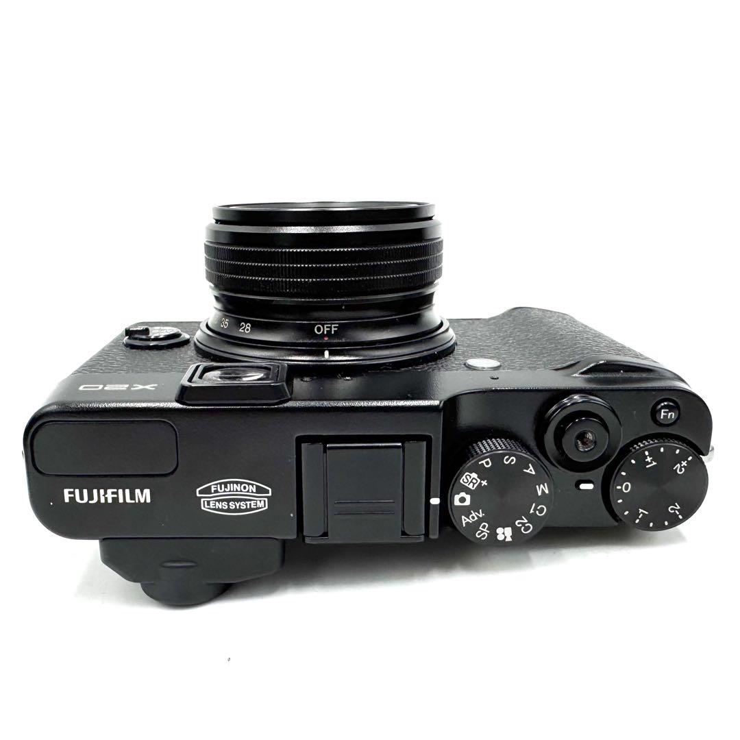❁大人気！❁FUJIFILM フジフィルム X20 プレミアムコンデジ ブラック