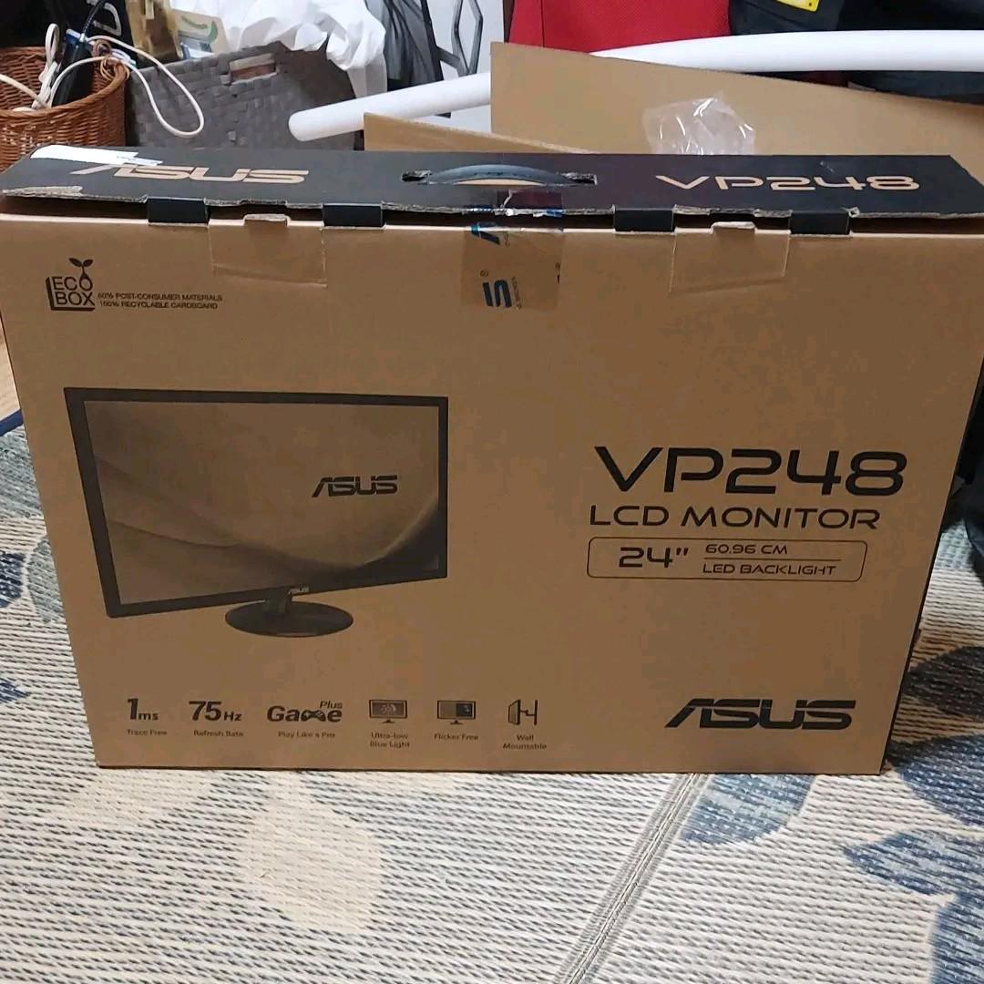ASUS ゲーミングモニター ブラック VP248H