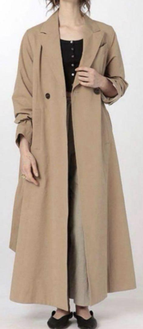 【セール】 新品】ETRE TOKYO サイズM サイドスリットロングコート ジャケット・アウター