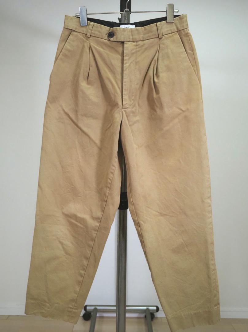 lownn ローン ウェストタックワイドチノパンツ46 8,199円
