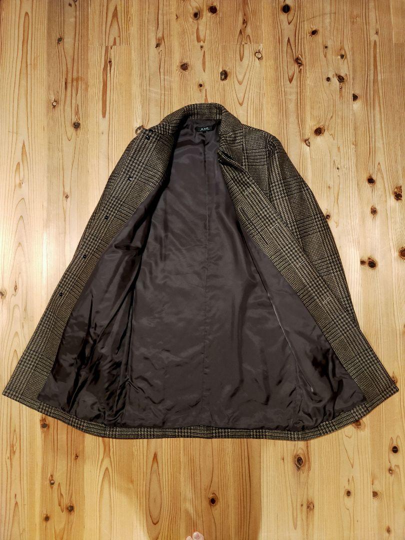 新品同様 A.P.C アーペーセー ウールステンカラーコート