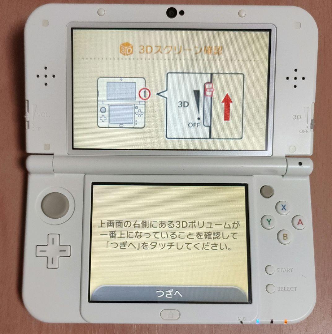 New NINTENDO 3DS LL パールホワイト WHITE