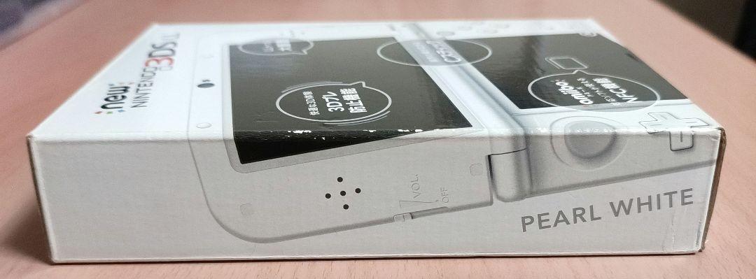 New NINTENDO 3DS LL パールホワイト WHITE