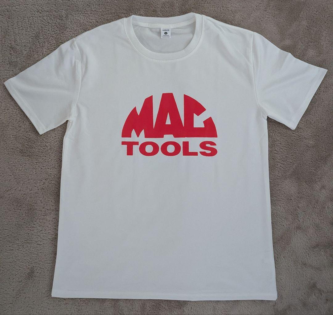 (新品)MAC TOOLS ロゴ Tシャツ ホワイト