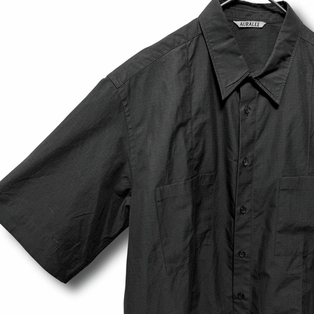 トップス AURALEE 21SS RIPSTOP HALF SLEEVED SHIRTS AURALEE 21SS RIPSTOP HALF SLEEVED SHIRTS - メルカリ