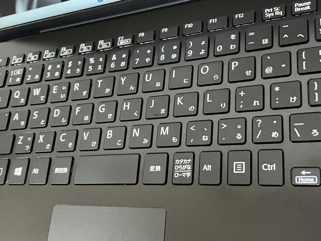 【美品】VAIO FHD液晶 Core i5-7200U SSD256GB