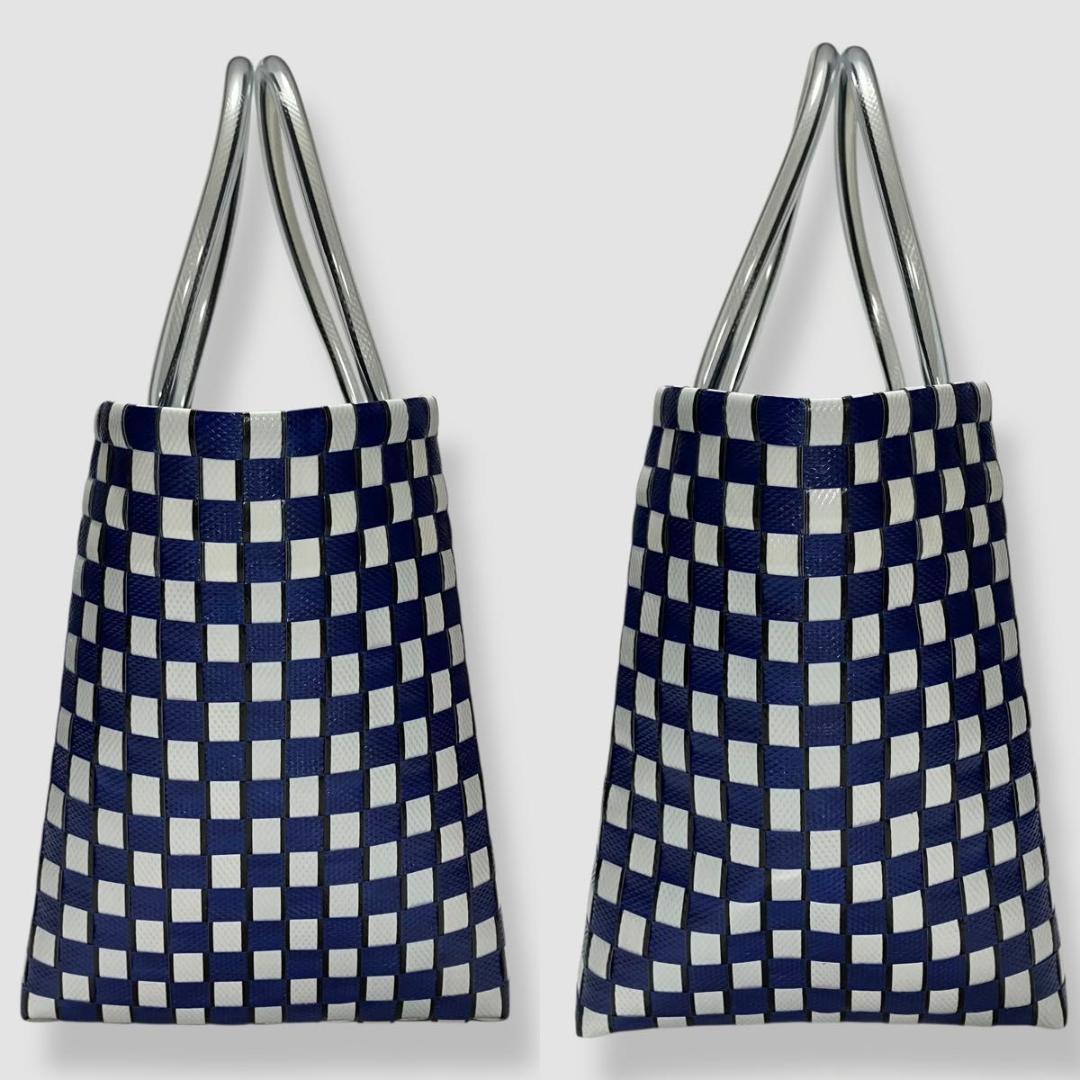 未使用級✨MARNI マルニフラワーカフェ ピクニック カゴバッグ