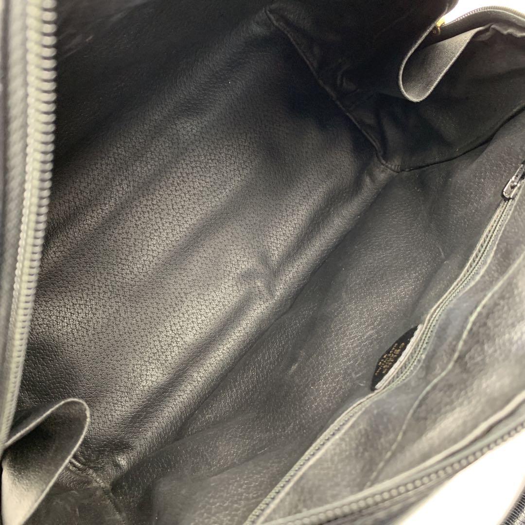 【美品】CELINE セリーヌ 2way ミニボストン サークル金具 ブラック