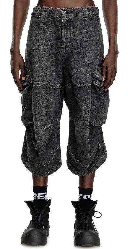 DIESEL 最新級24年モデル美品ショートパンツ D-ARNE